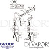 Grohe Minta Single-Lever Sink Mixer Spares